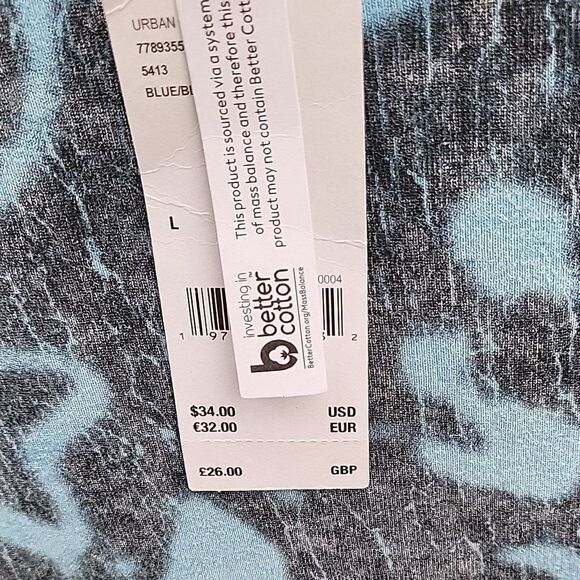 Blue Graphic T-Shirt By BDG - Picture 4 of 4